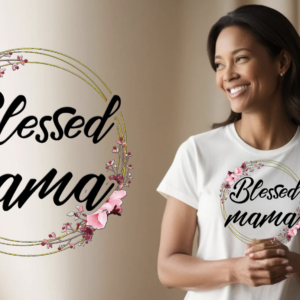 MOTHER, MOM, MOMMY, MAMA  Design on the item of your choice!  Lasting gift for any mother.  65-225 Blessed MaMa